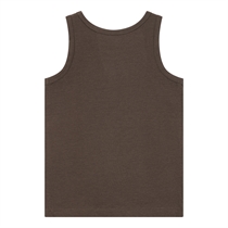 BIRKHOLM 2-Pak Tanktops Oliven Grøn & Chokolade Brun
